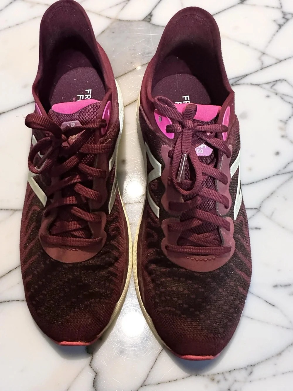 New Balance Women's Burgundy Sneakers